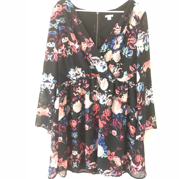 Xhilaration Tops - Floral Shirt/Dress